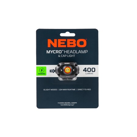 Nebo LED MYCRO HEAD LAMP 400L NEB-HLP-0011